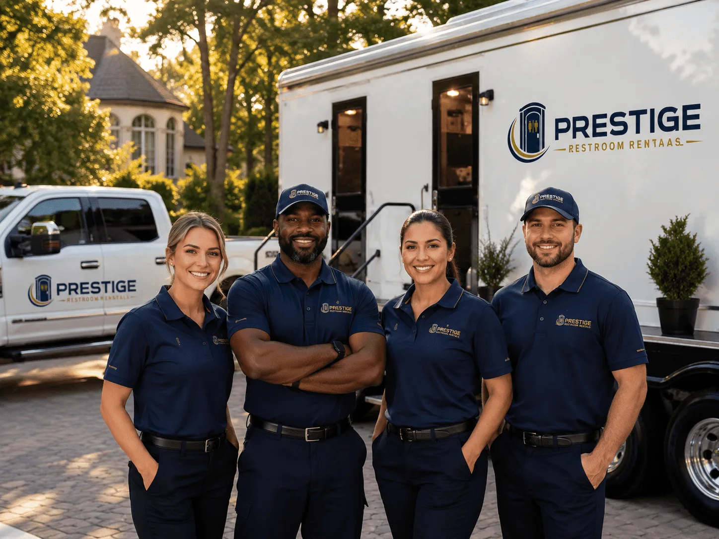 Trusted Luxury Portable Restrooms company in Rhome, TX